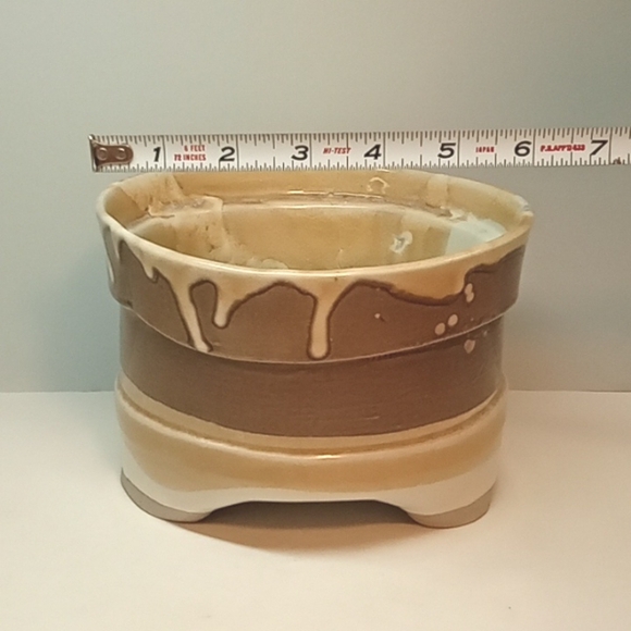 Large glazed artisan pottery planter. No flaws - Picture 5 of 7
